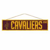 Cleveland Cavaliers Wood Avenue Sign