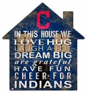 Cleveland Indians 12" House Sign