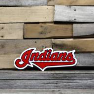 Cleveland Indians 12" Steel Logo Sign