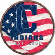 Cleveland Indians 16" Flag Barrel Top