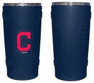 Cleveland Indians 20 oz. Stainless Steel Tumbler with Silicone Wrap