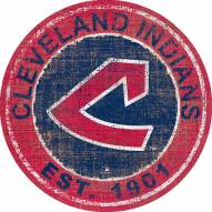 Cleveland Indians 24" Heritage Logo Round Sign