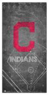 Cleveland Indians 6" x 12" Chalk Playbook Sign