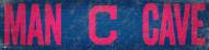Cleveland Indians 6" x 24" Man Cave Sign