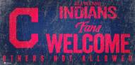 Cleveland Indians Fans Welcome Sign
