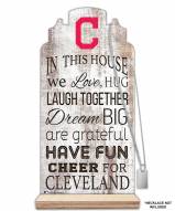 Cleveland Indians In This House Mask Holder