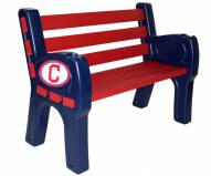 Cleveland Indians Park Bench
