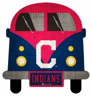 Cleveland Indians Team Bus Sign
