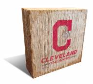 Cleveland Indians Team Logo Block