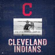 Cleveland Indians Team Name 10" x 10" Picture Frame