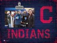 Cleveland Indians Team Name Clip Frame