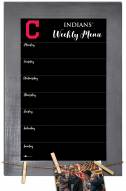 Cleveland Indians Weekly Menu Chalkboard with Frame