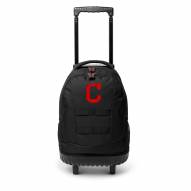 MLB Cleveland Indians Wheeled Backpack Tool Bag