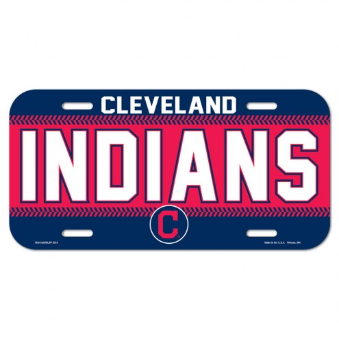 Cleveland Indians License Plate
