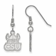 Cleveland State Vikings Sterling Silver Small Dangle Earrings