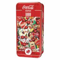 Coca-Cola World's Smallest 1000 Piece Puzzle in a Tin