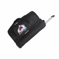 Colorado Avalanche 27" Drop Bottom Wheeled Duffle Bag