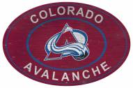 Colorado Avalanche 46" Heritage Logo Oval Sign