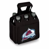 Colorado Avalanche Black Six Pack Cooler Tote