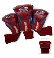 Colorado Avalanche Golf Headcovers - 3 Pack