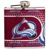 Colorado Avalanche Hi-Def Stainless Steel Flask