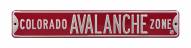 Colorado Avalanche NHL Authentic Street Sign