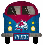Colorado Avalanche Team Bus Sign