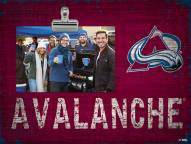 Colorado Avalanche Team Name Clip Frame