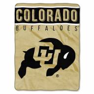 Colorado Buffaloes Basic Plush Raschel Blanket