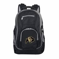 NCAA Colorado Buffaloes Colored Trim Premium Laptop Backpack