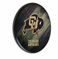 Colorado Buffaloes Digitally Printed Wood Clock