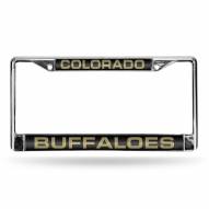 Colorado Buffaloes Laser Chrome License Plate Frame