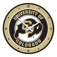 Colorado Buffaloes Modern Disc Wall Clock