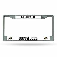 Colorado Buffaloes Chrome License Plate Frame