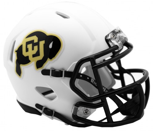 Colorado Buffaloes Riddell Speed Mini Collectible Matte Football Helmet