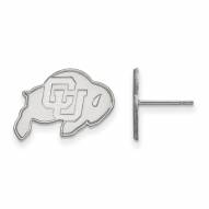 Colorado Buffaloes Sterling Silver Small Post Earrings