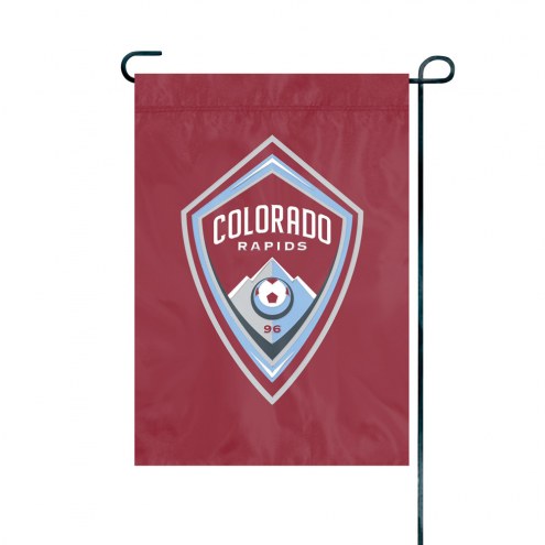 Colorado Rapids Premium Garden Flag