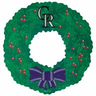 Colorado Rockies 16" Team Wreath Sign