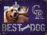 Colorado Rockies Best Dog Clip Frame