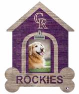 Colorado Rockies Dog Bone House Clip Frame