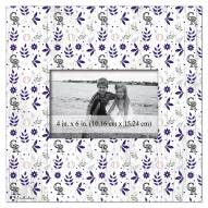 Colorado Rockies Floral Pattern 10" x 10" Picture Frame