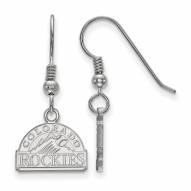 Colorado Rockies Sterling Silver Extra Small Dangle Earrings