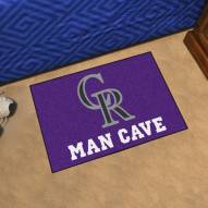 Colorado Rockies Man Cave Starter Mat