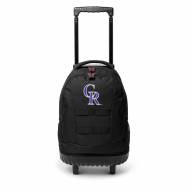 MLB Colorado Rockies Wheeled Backpack Tool Bag