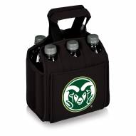 Colorado State Rams Black Six Pack Cooler Tote