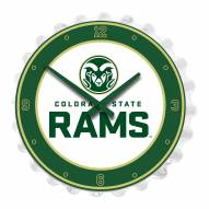 Colorado State Rams Bottle Cap Wall Clock