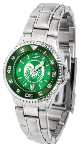 Colorado State Rams Competitor Steel AnoChrome Women's Watch - Color Bezel