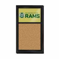 Colorado State Rams Cork Note Board