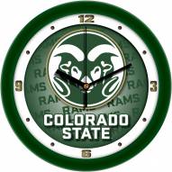 Colorado State Rams Dimension Wall Clock