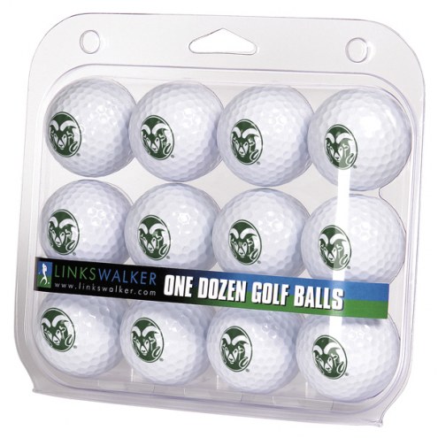 Colorado State Rams Dozen Golf Balls